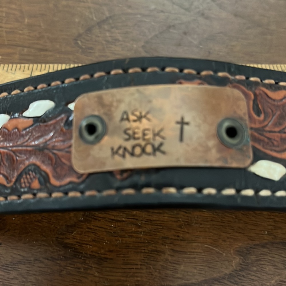 Leather snap Bracelet - Picture 6 of 7